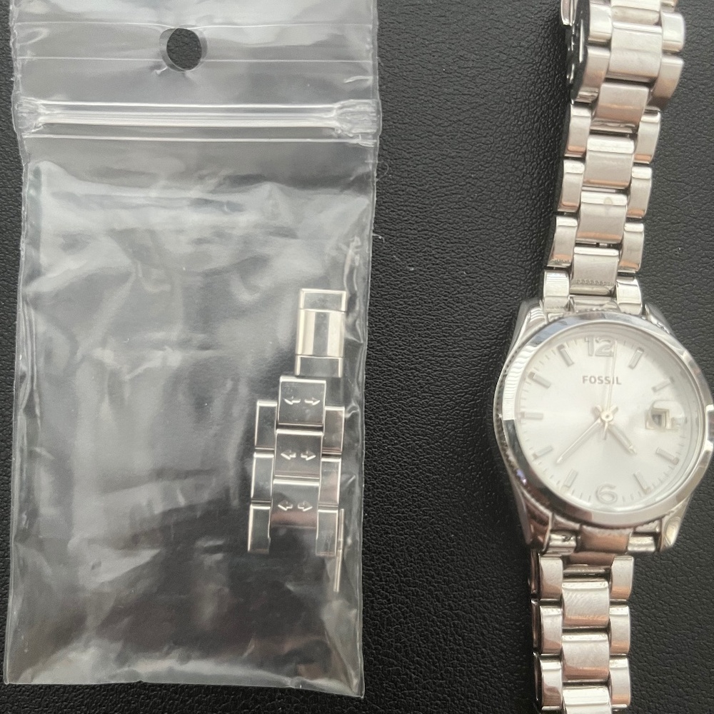 Fossil Woman's Silver watch